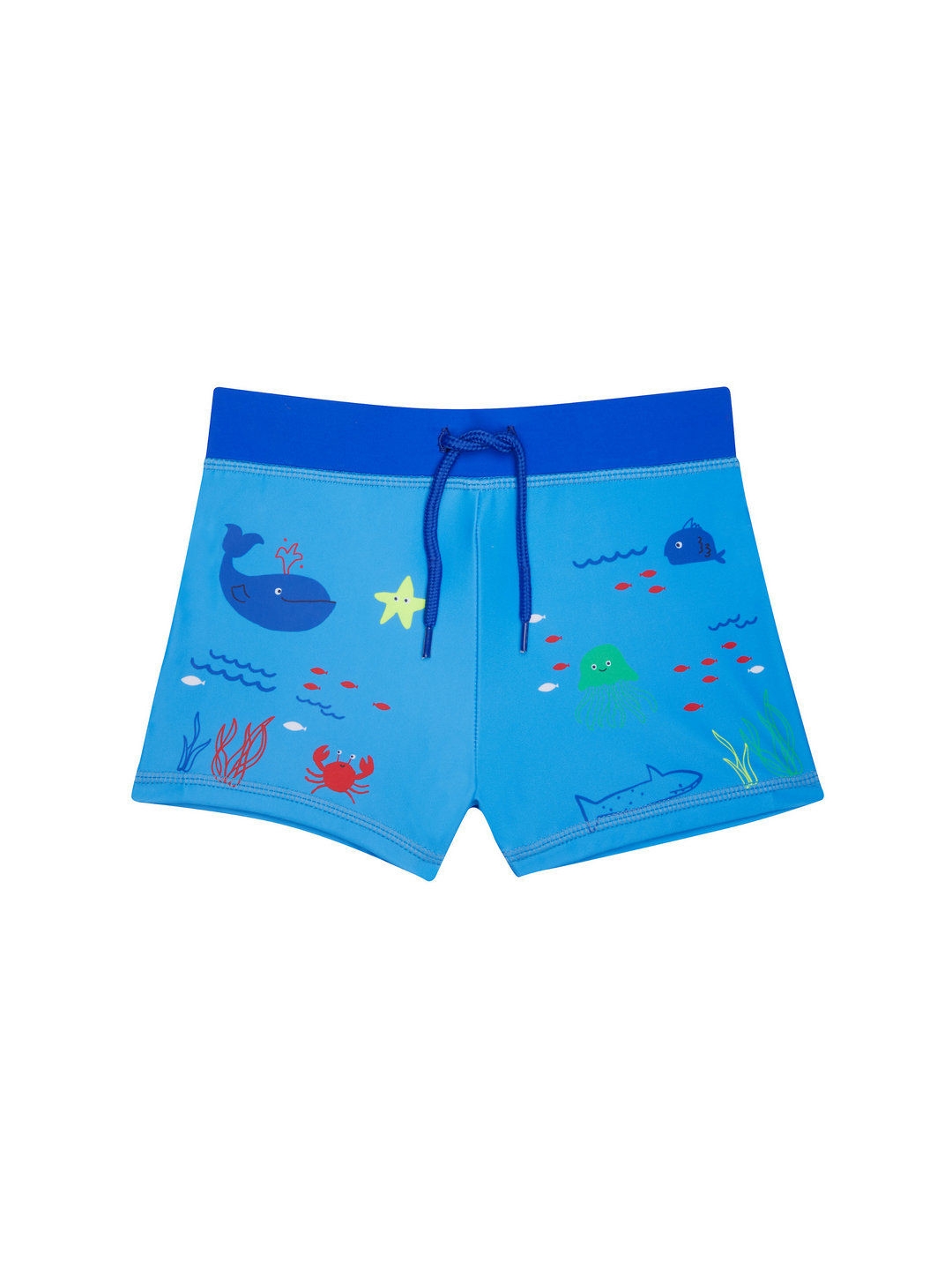 Mothercare | Blue Printed Beachwear Shorts