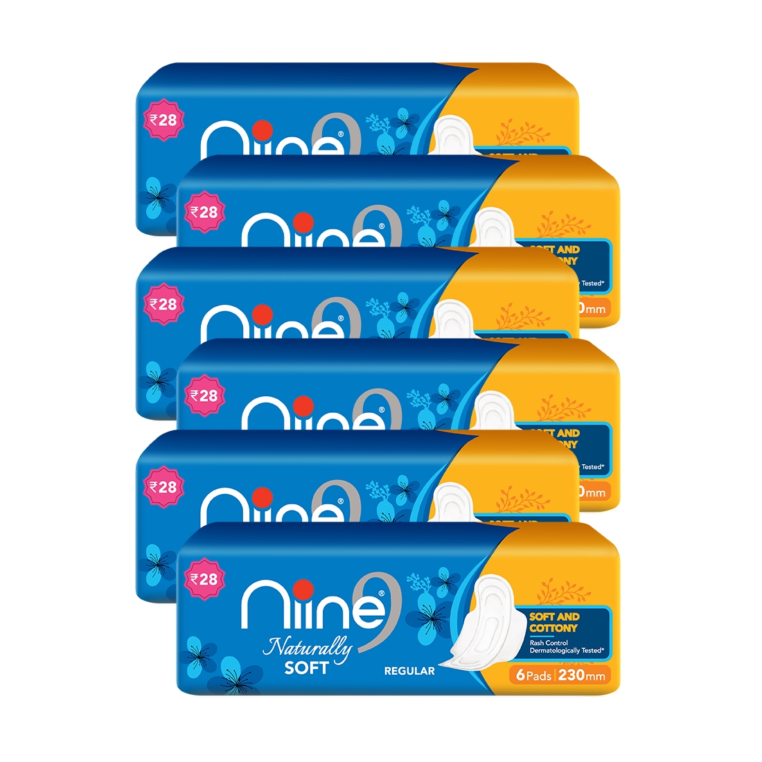NIINE | Niine Naturally Soft Regular Sanitary Pads for Women