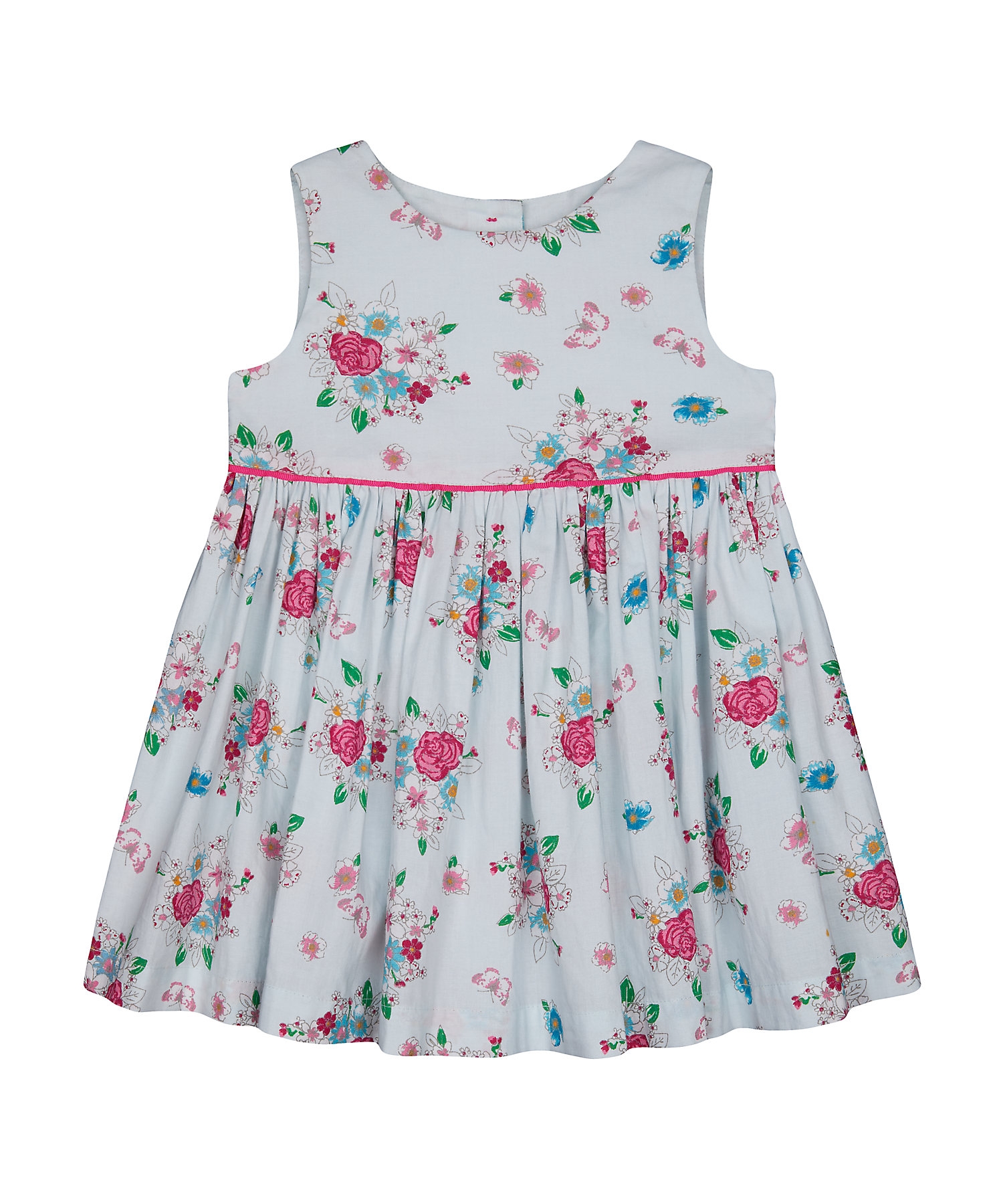 Mothercare | Turquoise Floral Dress