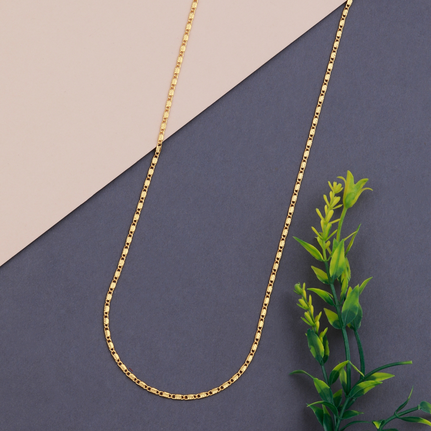 Paola Jewels | Paola Gold Plated Classic Designer Chain For Girl And Woman 