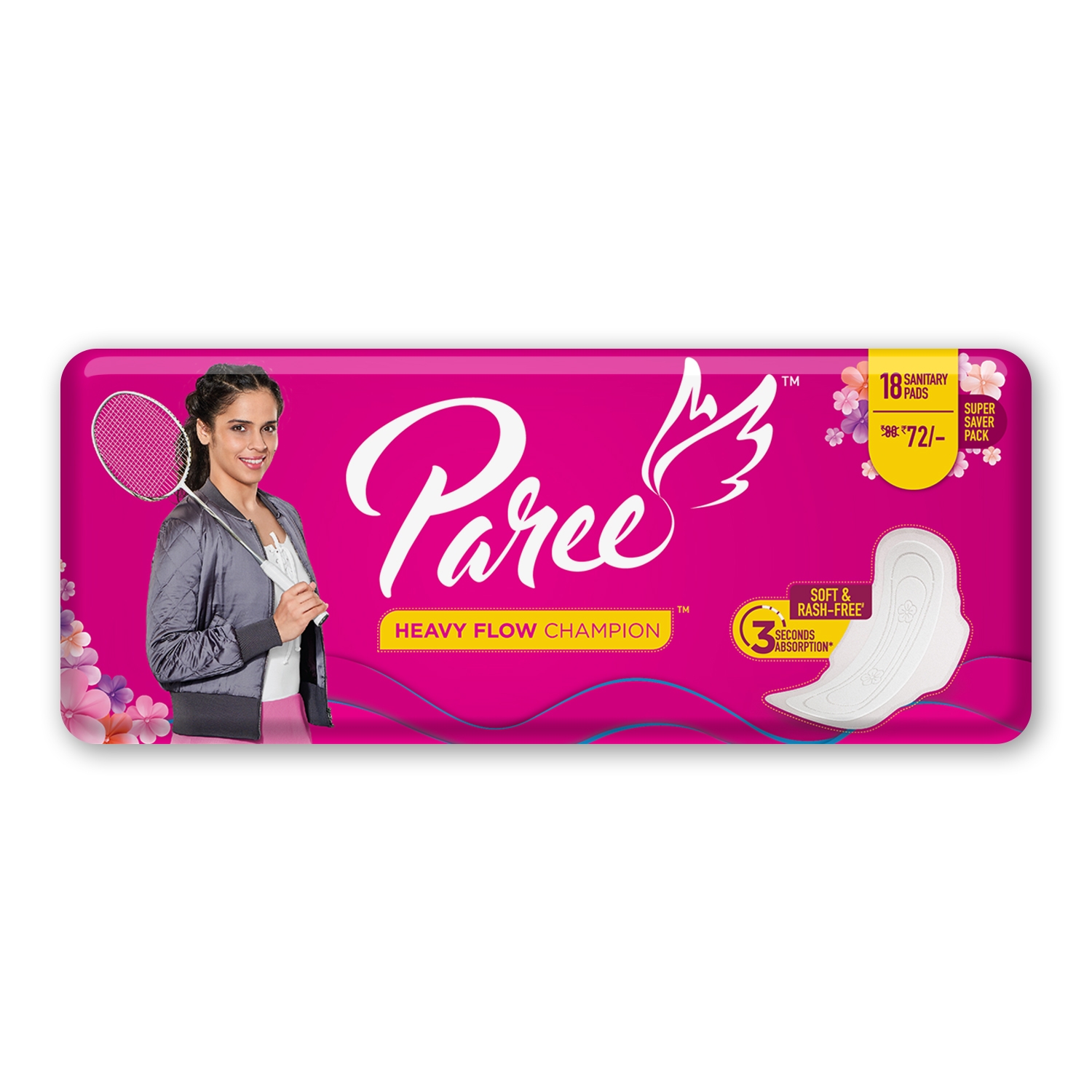 Paree | Paree Super soft & Dry Regular-18 Pads