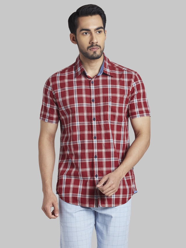 PARX | PARX Red Casual Shirt
