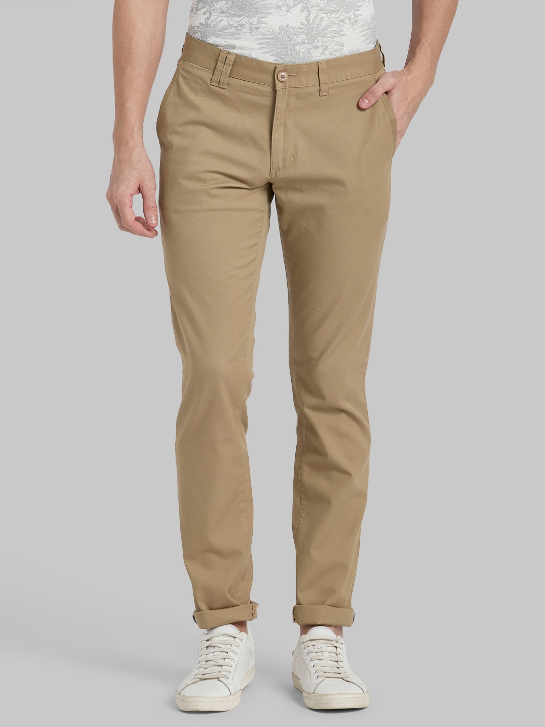 Parx Medium Khaki Trouser