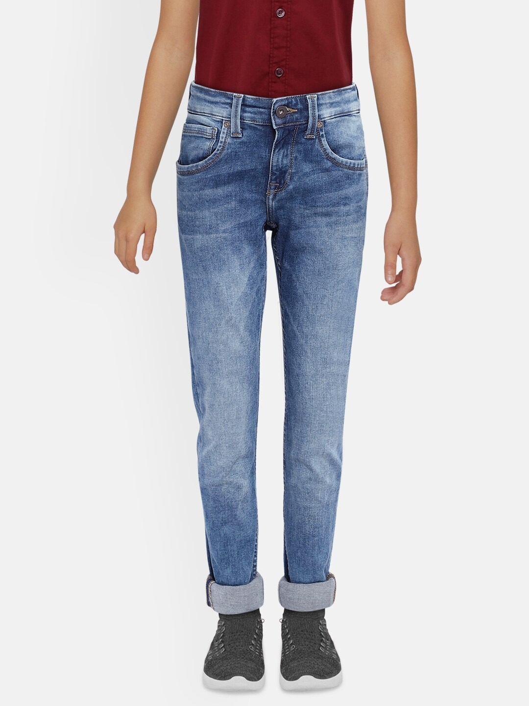 Pepe Jeans | Blue Solid Jeans