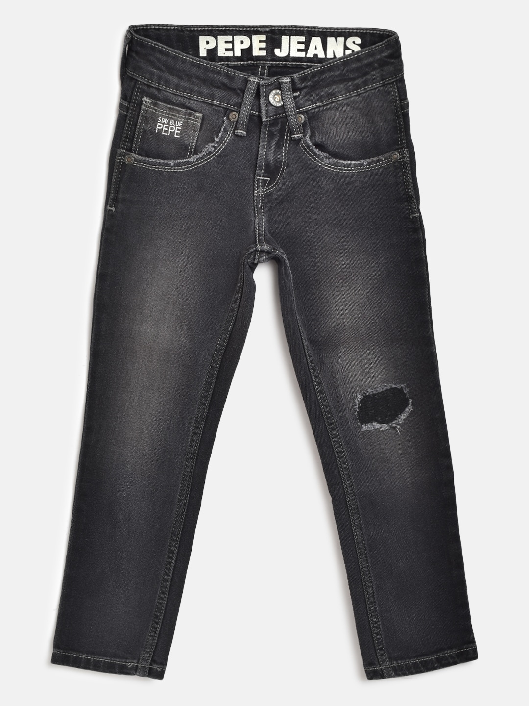 Pepe Jeans | Black Solid Jeans