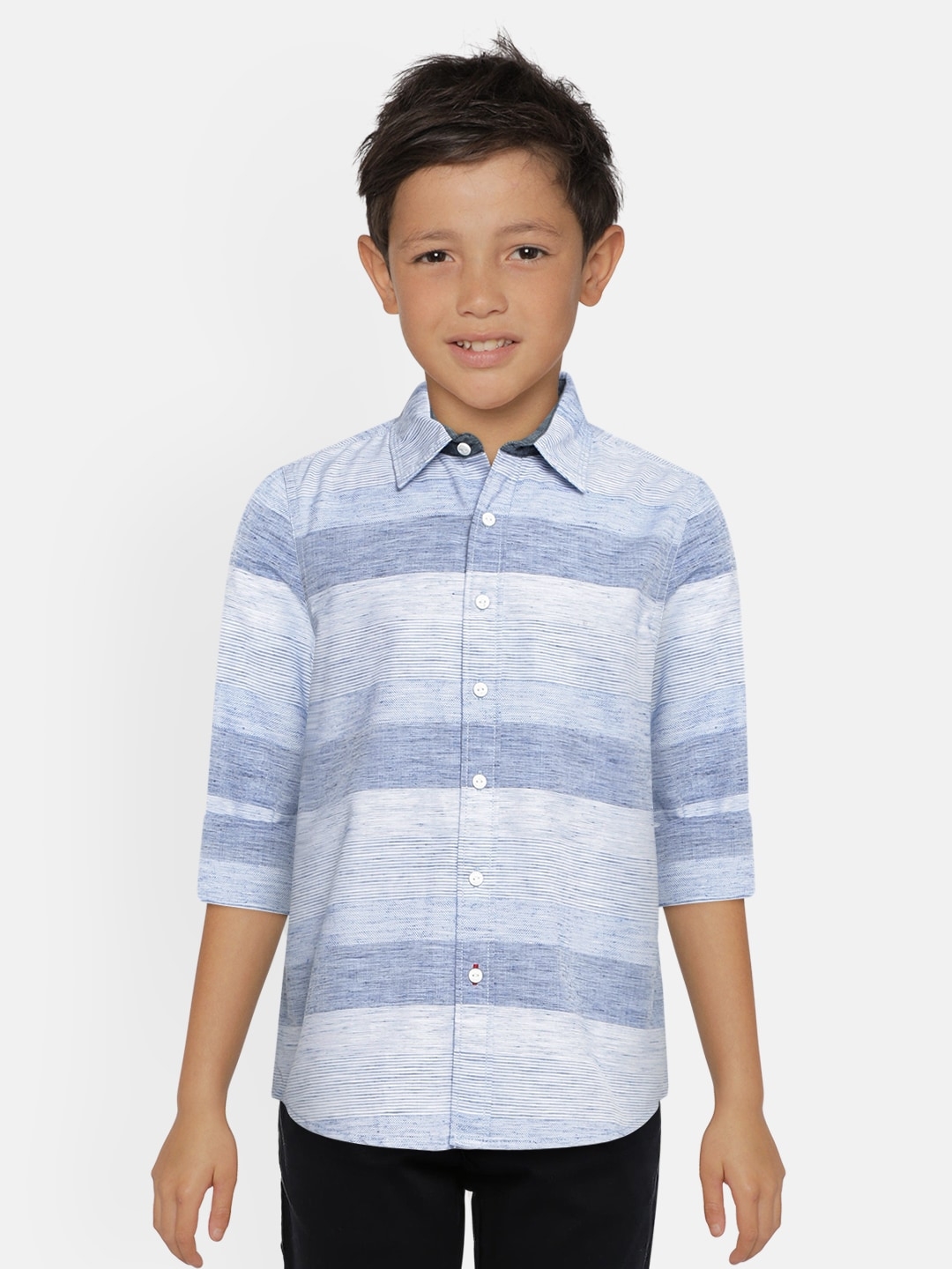 Pepe Jeans | Blue Striped Casual Shirt
