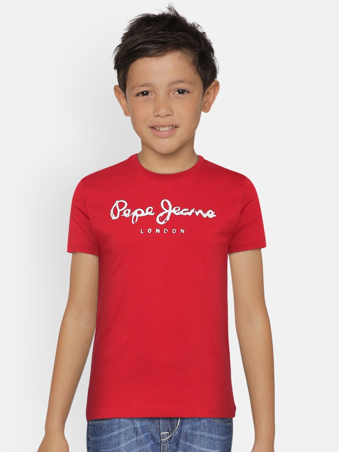 Pepe Jeans | Red Printed T-Shirt