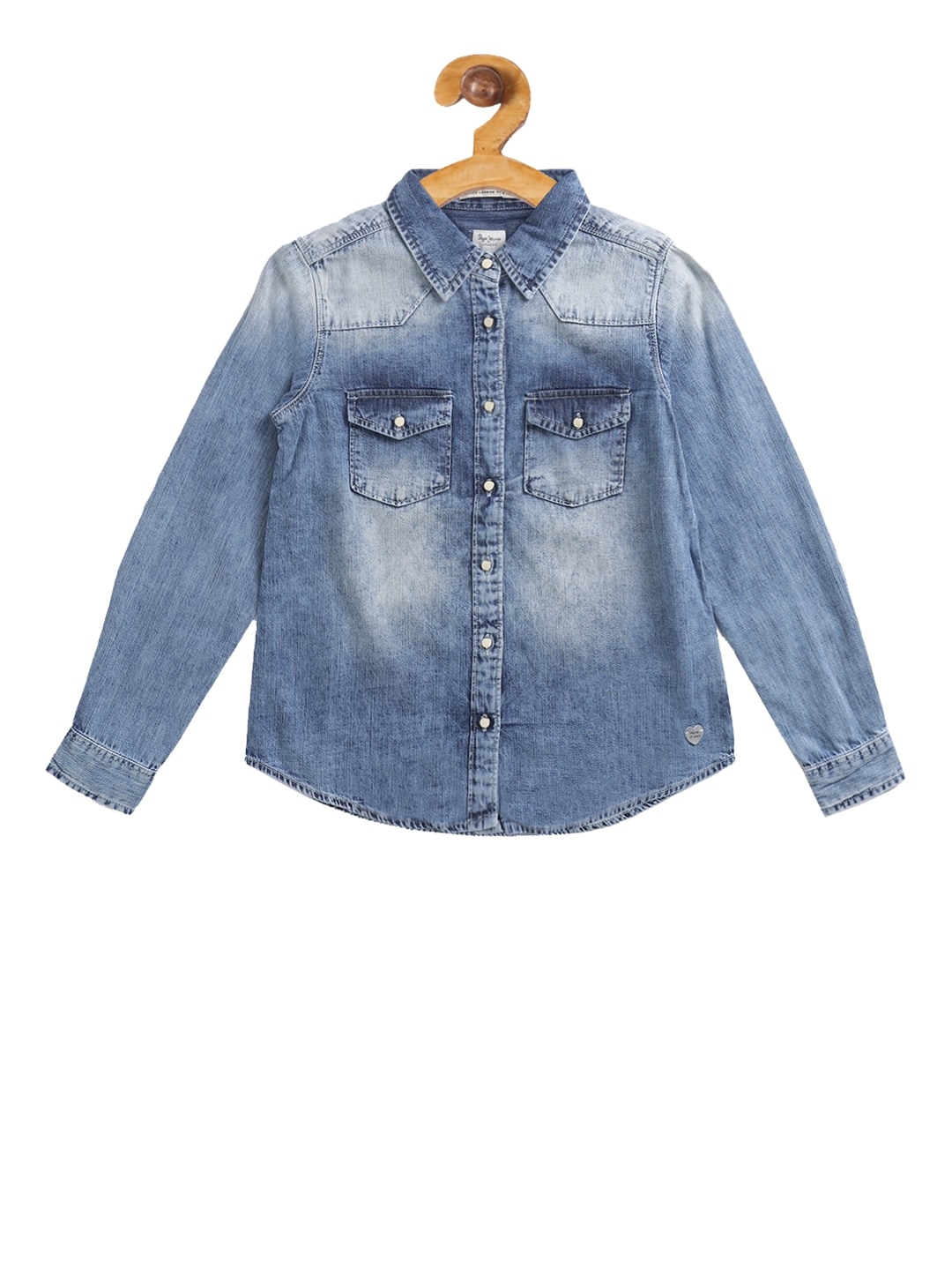 Pepe Jeans | Blue Solid Casual Shirt