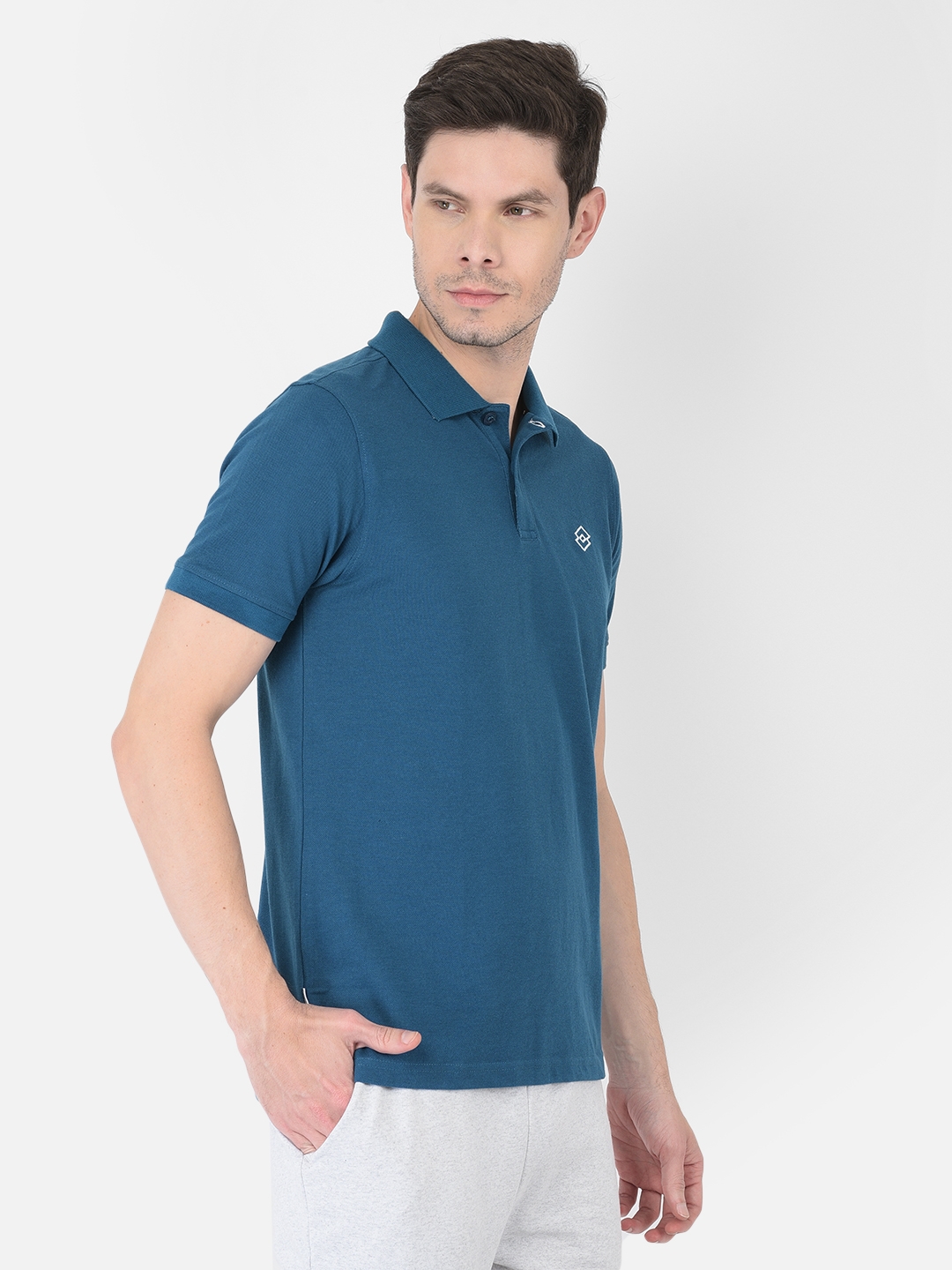 Lotto | LOTTO MEN ST FIRENZE TEAL POLO