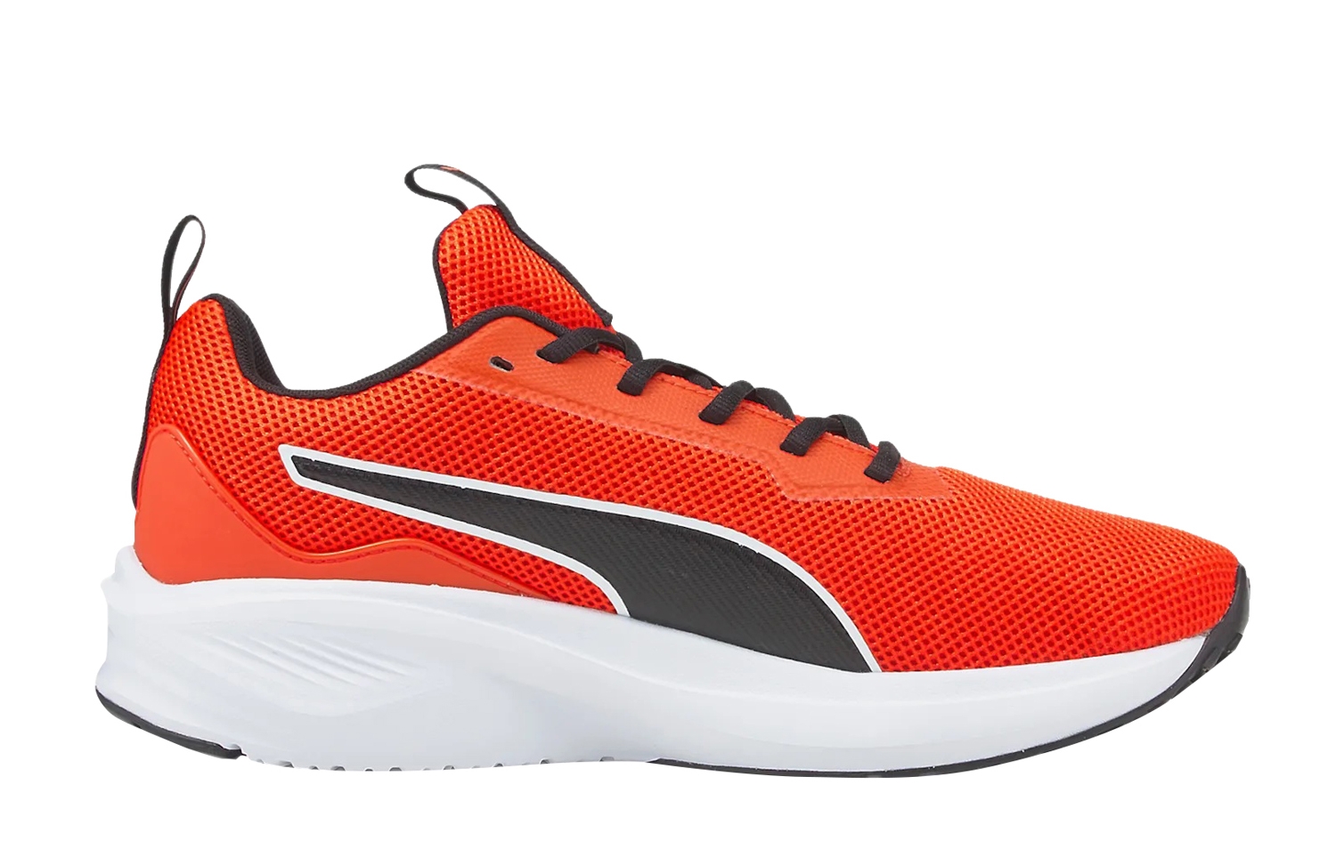 Puma | Puma Fire Runner Profoam Men's Running Shoes- Cherry Tomato-Blackwhite