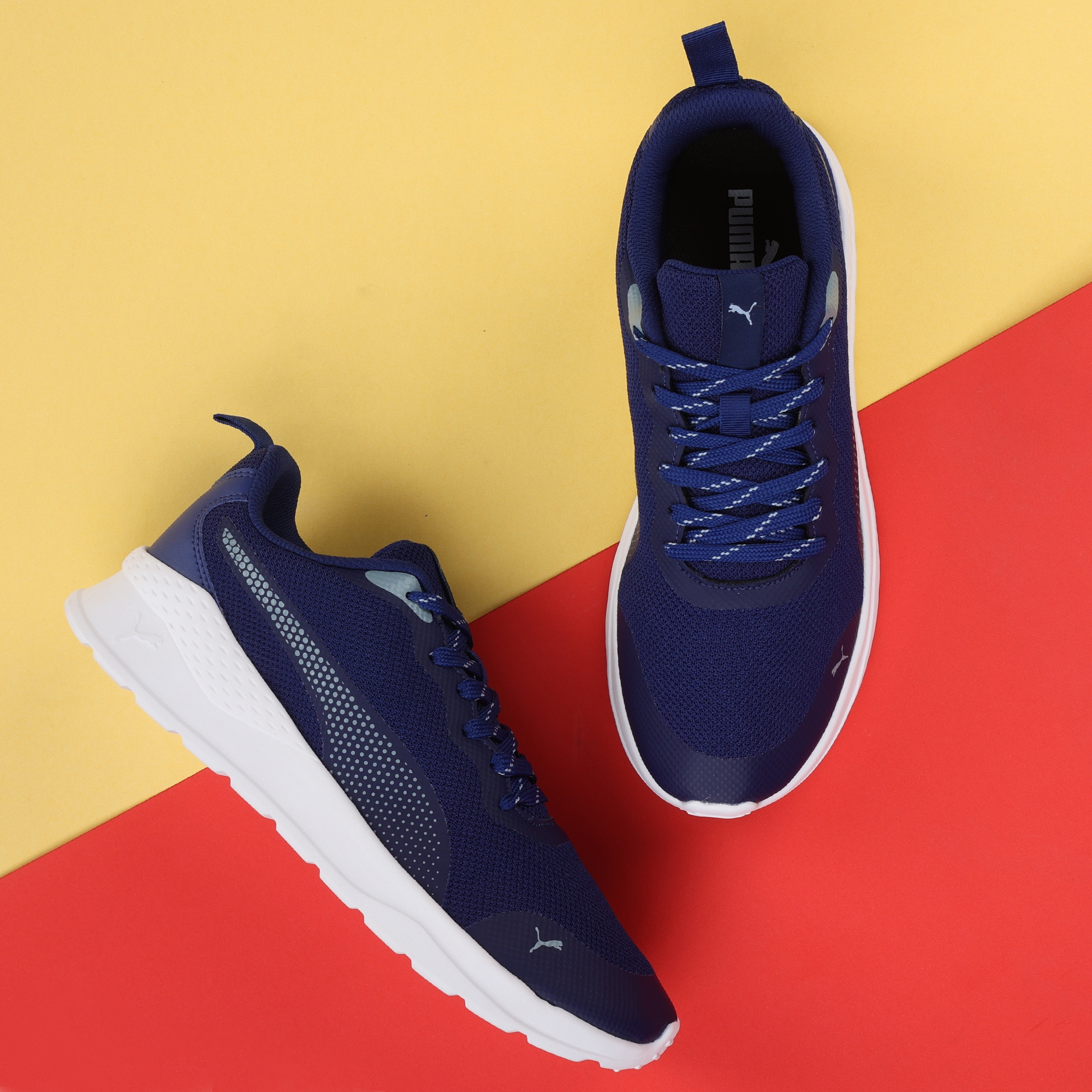 Puma Men's Altas Elektro Blue-Blue Wash Sports Running Shoe