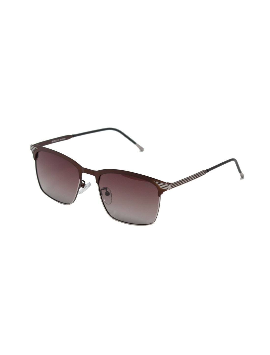 ENRICO | Enrico Iris Uv Protected & Polarized Round Shape Sunglasses For Men ( Lens - Brown | Frame - Brown)