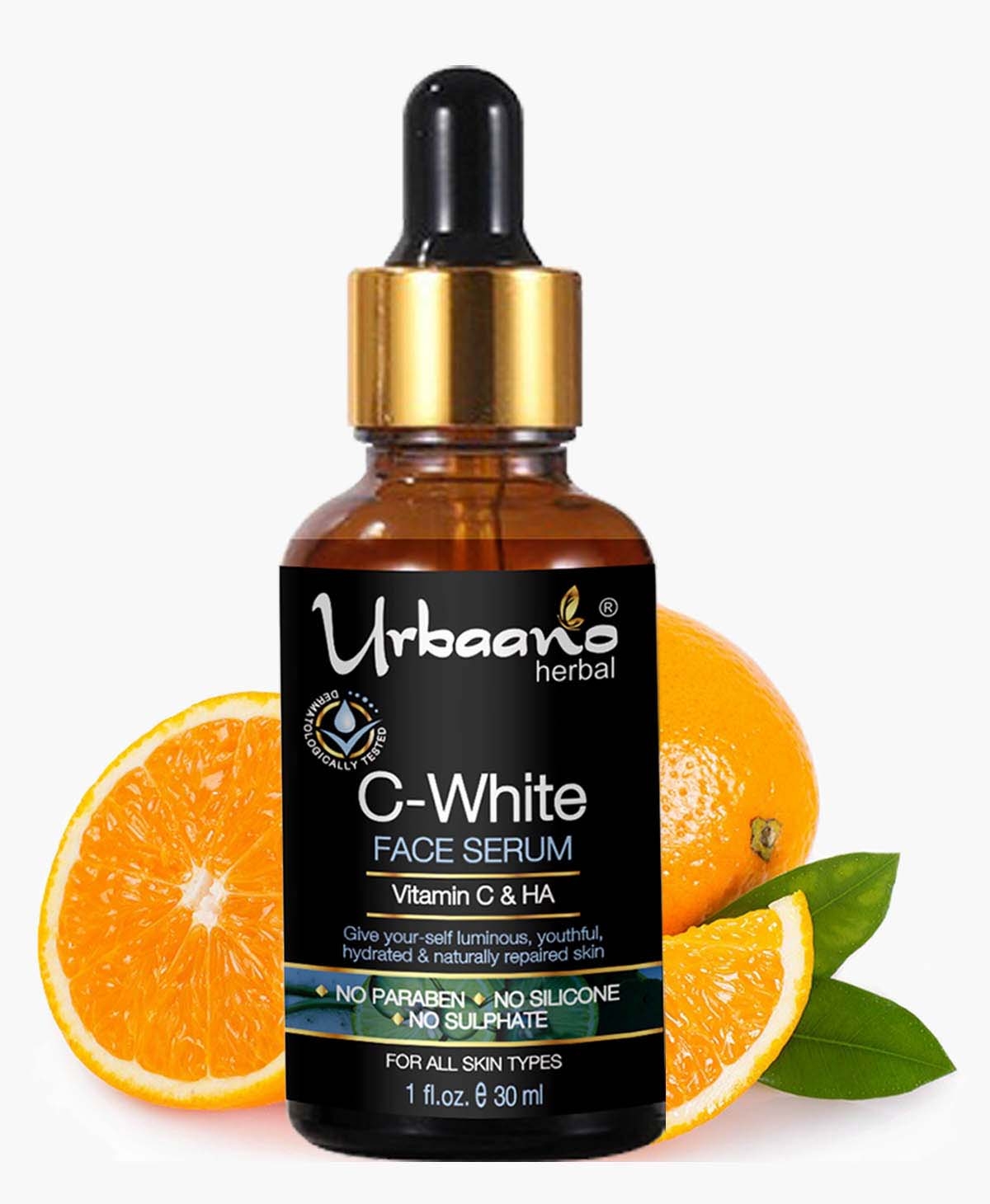 Urbaano Herbal Vitamin C White Face Serum 30ml