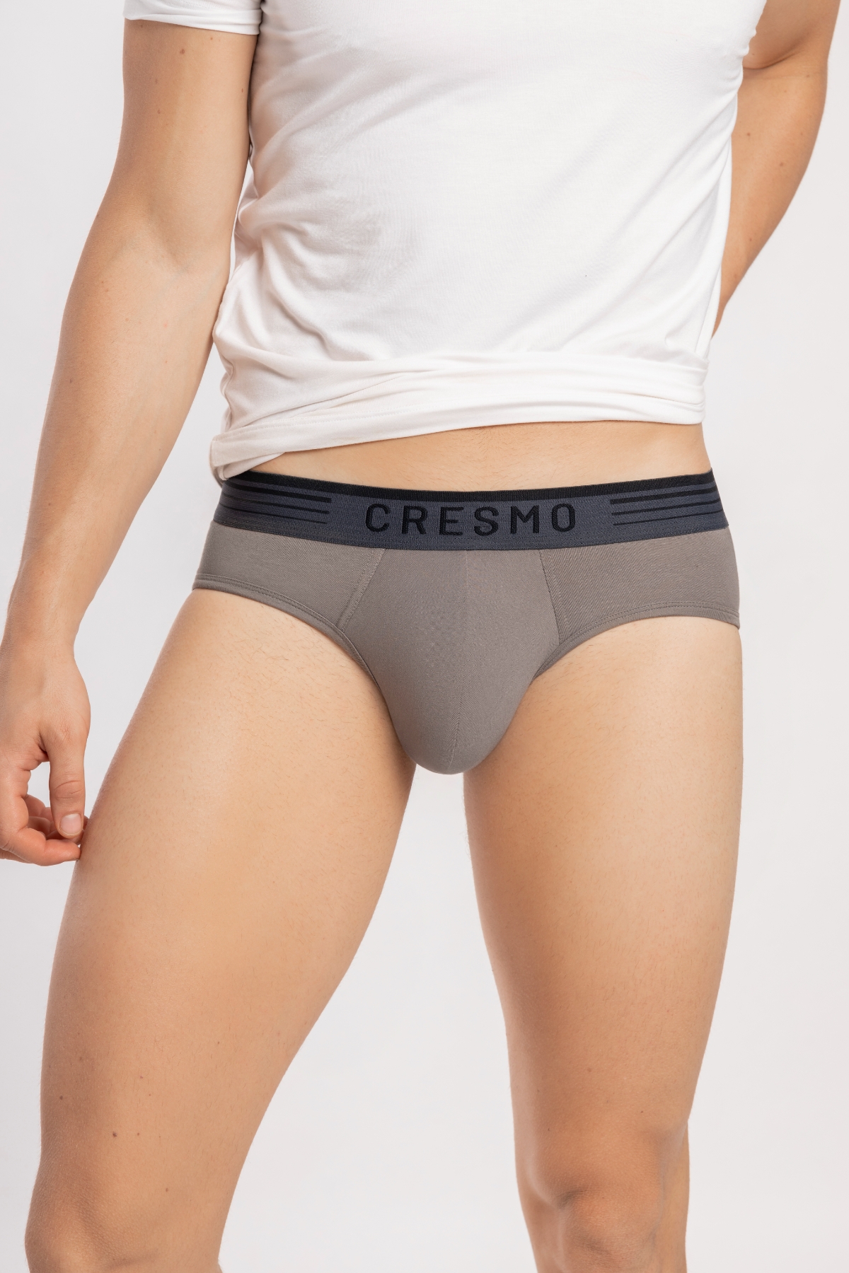 CRESMO | CRESMO Men's Anti-Microbial Micro Modal Underwear Breathable Ultra Soft Comfort Lightweight Brief