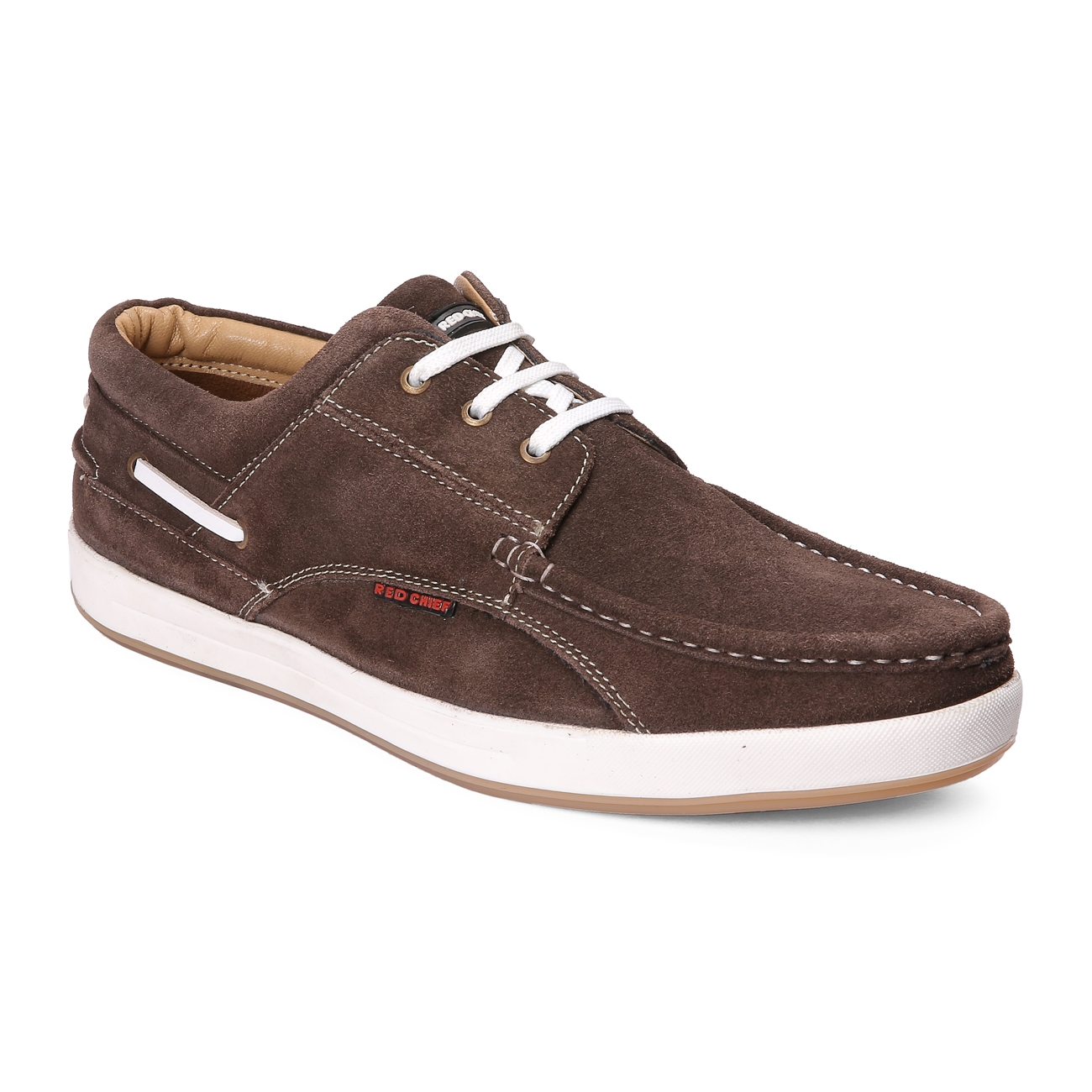 RED CHIEF | Coffee Casual Lace-ups