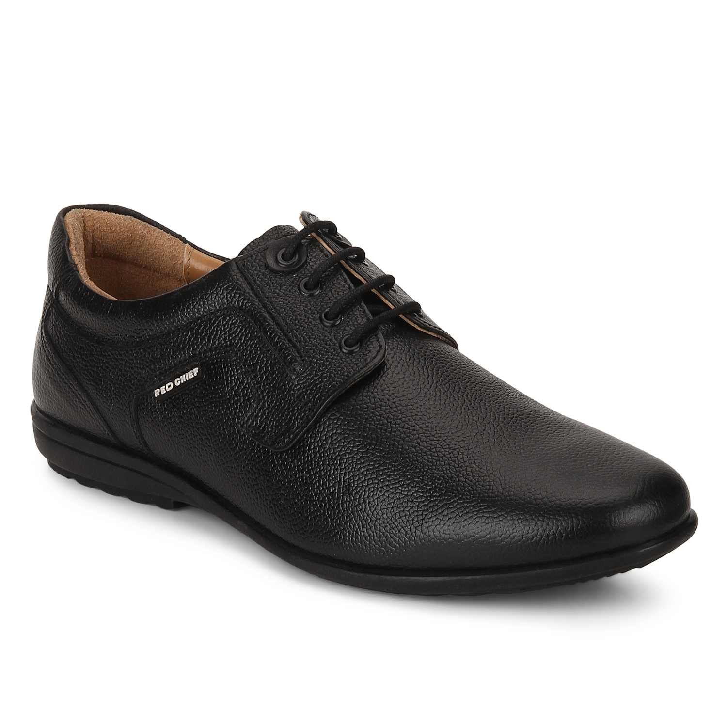 RED CHIEF | Black Derby Shoes