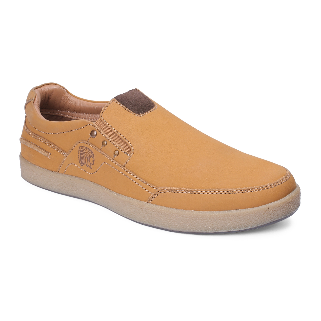 RED CHIEF | Rust Casual Slip-ons