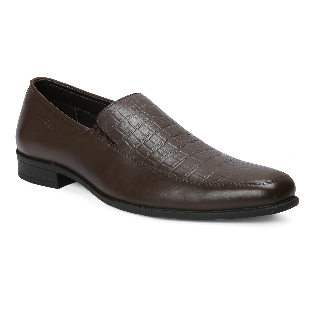 RED CHIEF | Brown Formal Slip-ons