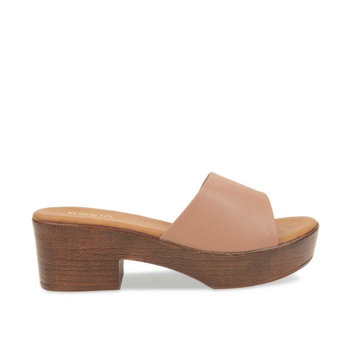 Rocia | Women Textured Block Heel Sandal