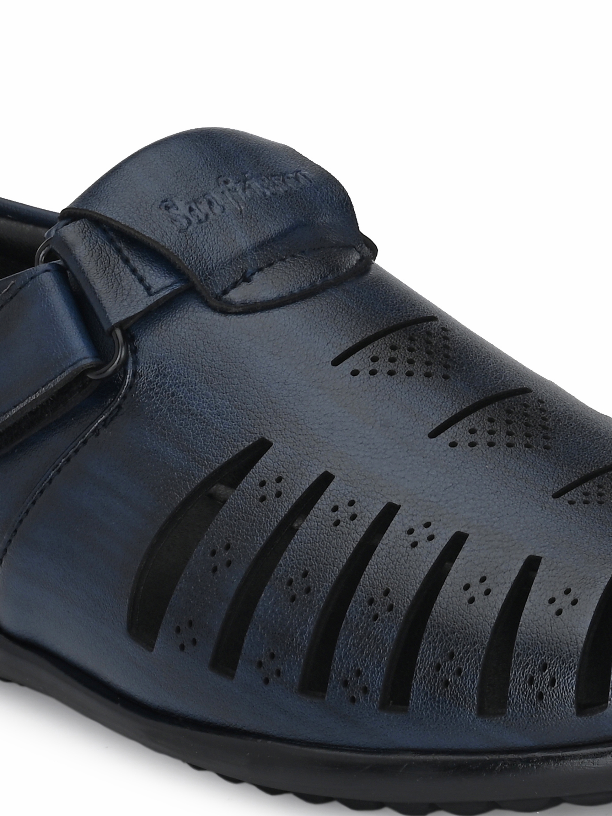 San Frissco | San Frissco Men's Faux Leather True Blue Sandals