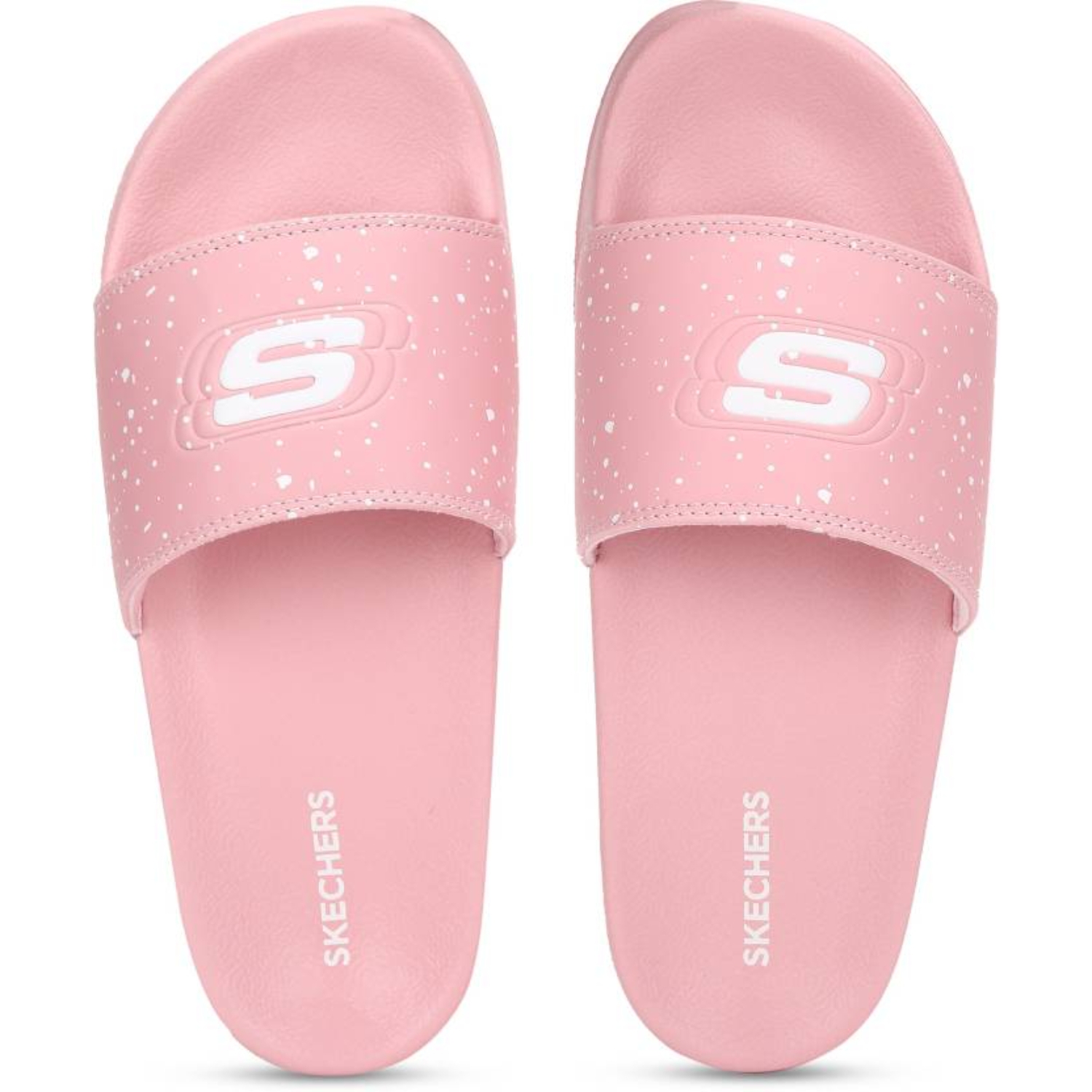 Skechers Women's SIDE LINES 2 Pink Slipper