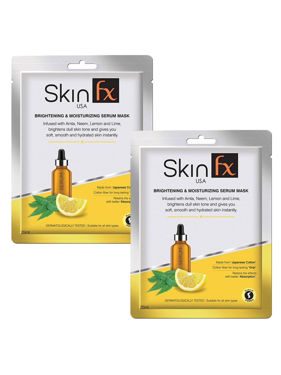 Skin Fx | Skin Fx Brightening & Moisturizing Seum Mask Pack of 2