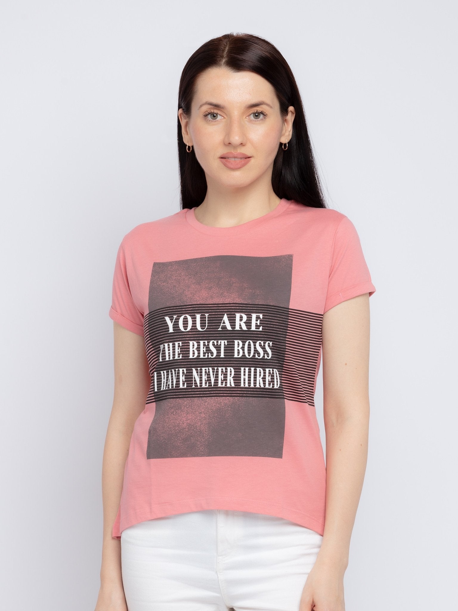 Status Quo | Women Slogan Print T-shirt