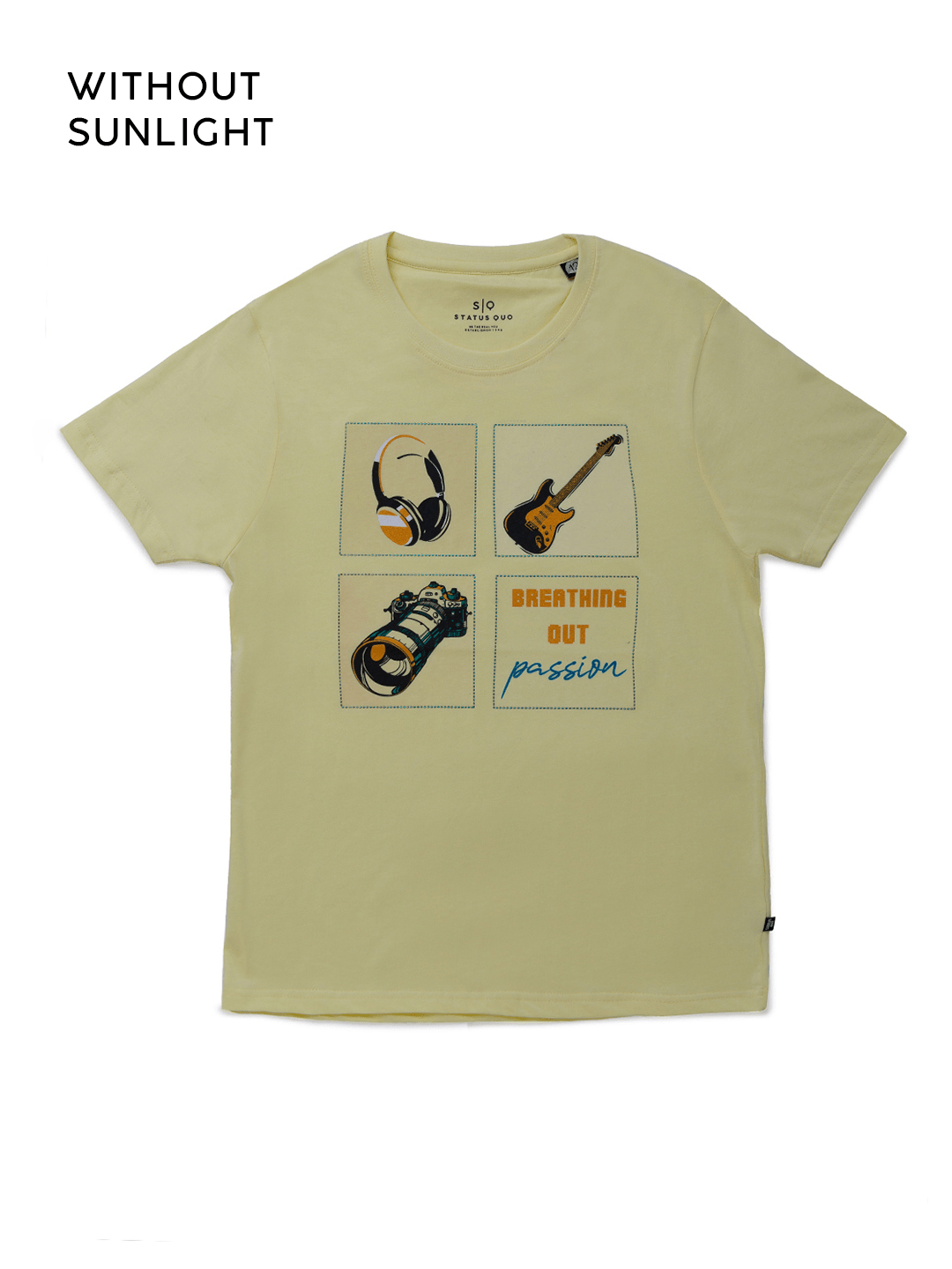 Status Quo | Green Kids Solar Activated Printed T-Shirt