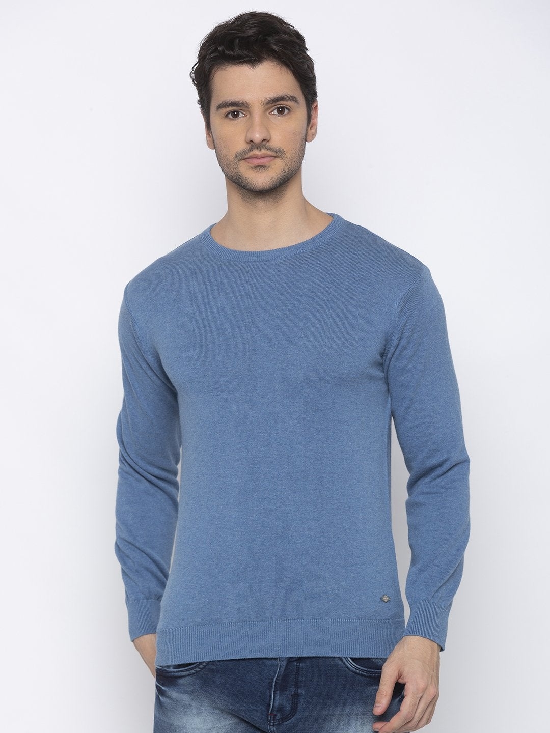 Status Quo | Ink Blue Melange Sweater