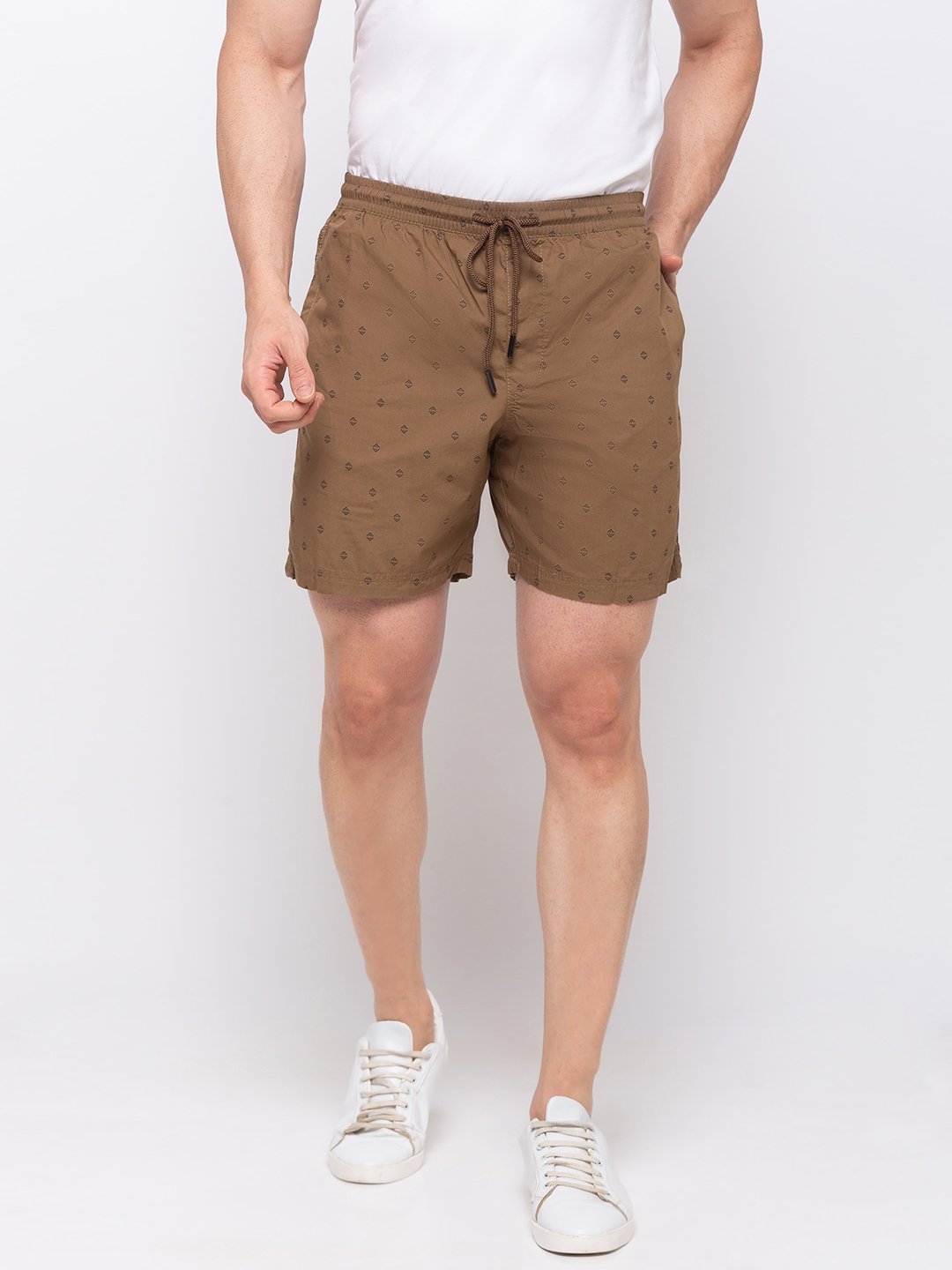 Status Quo | Printed Regular Fit Shorts