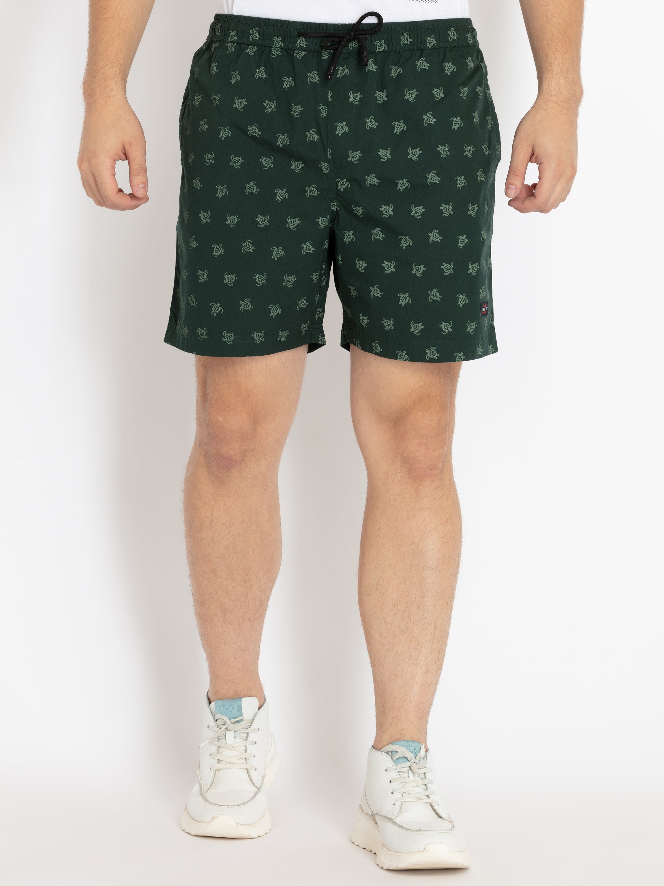 Mens Printed Regular Fit Shorts