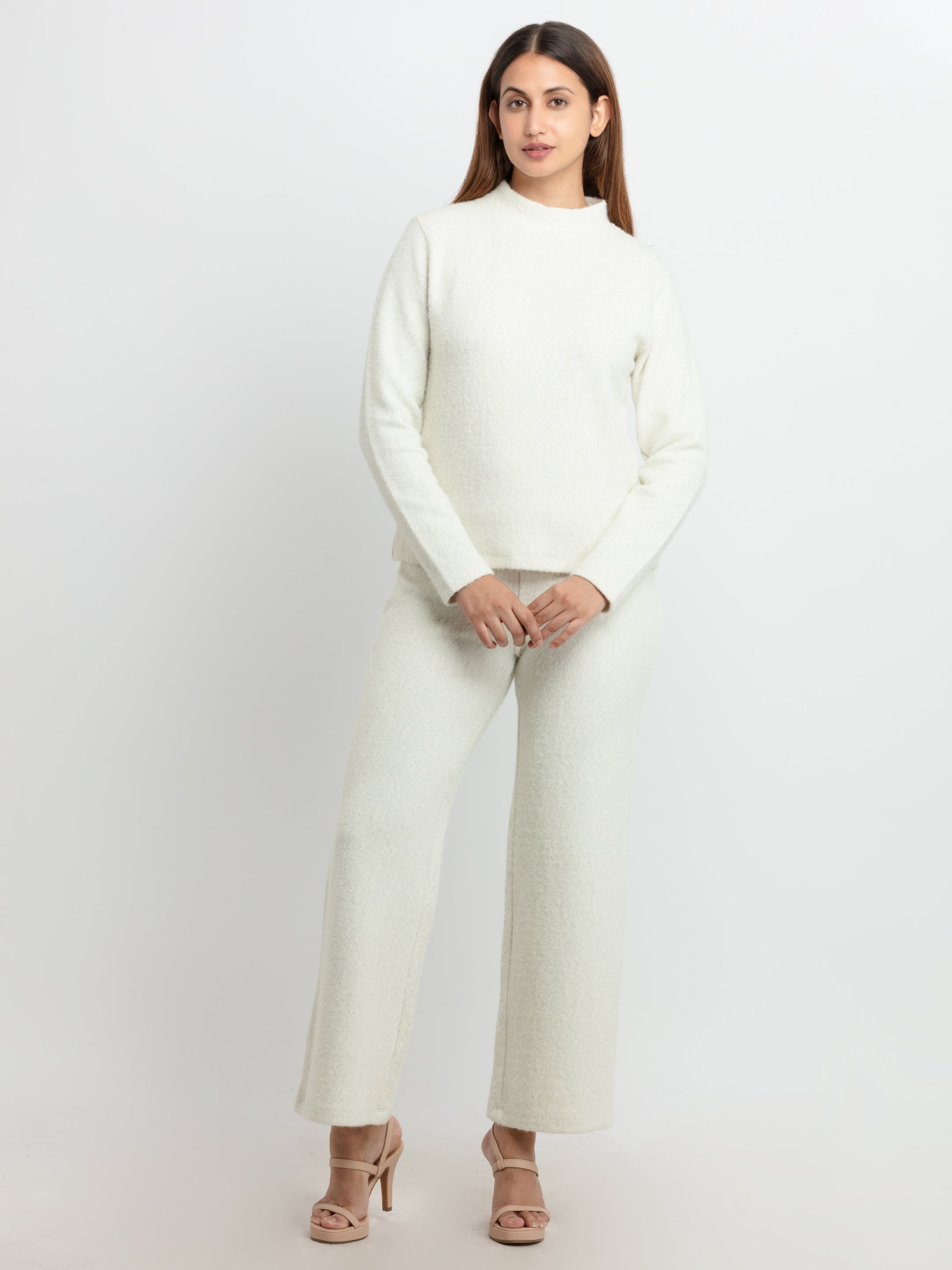 Status Quo | Womens Solid High Neck Tracksuit