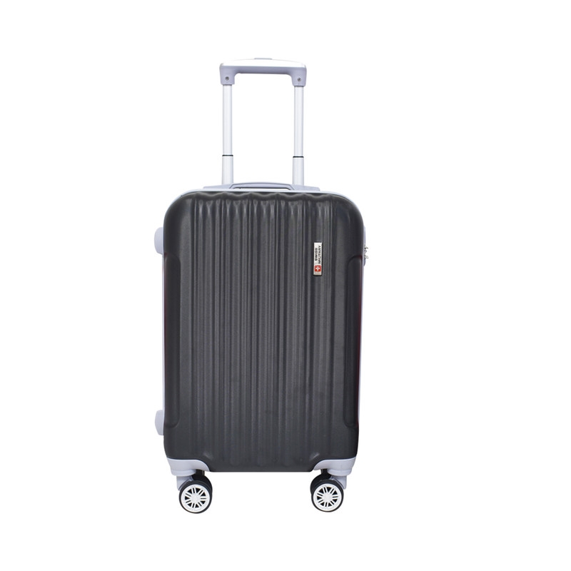 Swiss Military | 28 Inch Coral Textured Hard-Sided Trolley Suitcases (HTL89)
