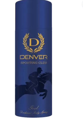 Denver | Denver Sporting Club - Goal Deodorant Spray - For Men  (165 Ml)
