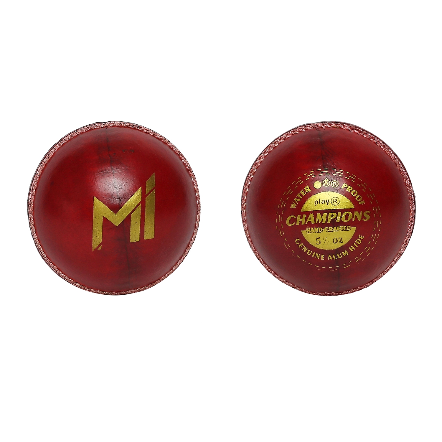 playR | MI: Champions Leather Ball (Red) Pack of 2