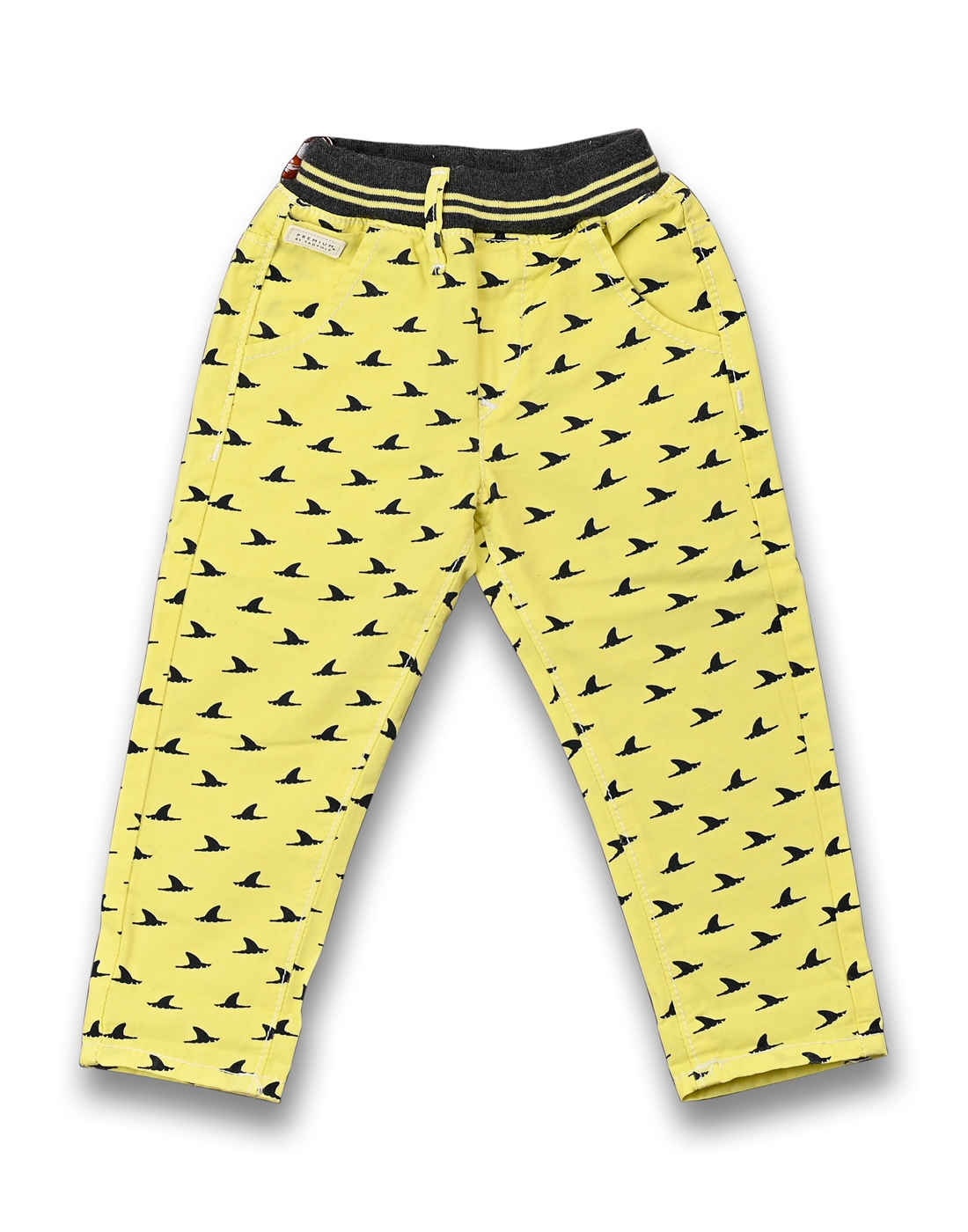 Tadpole | Tadpole Boy's Yellow Cotton Printed Jeans