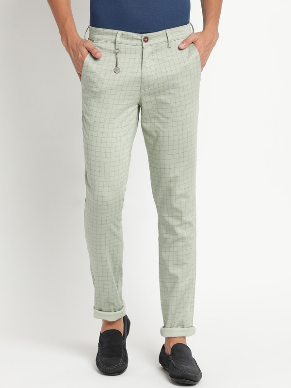 PISTA RELAXED WASH CHECKS Trouser
