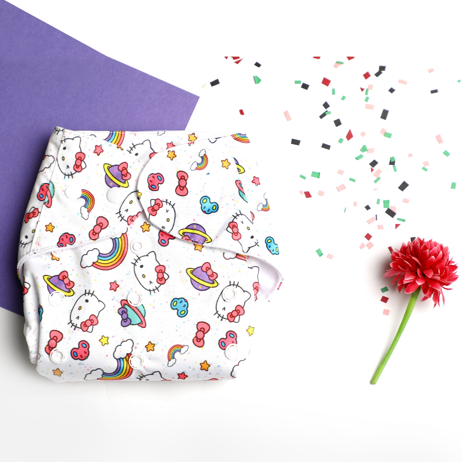 Kidbea | Hello Kitty Print Reusable Diapers