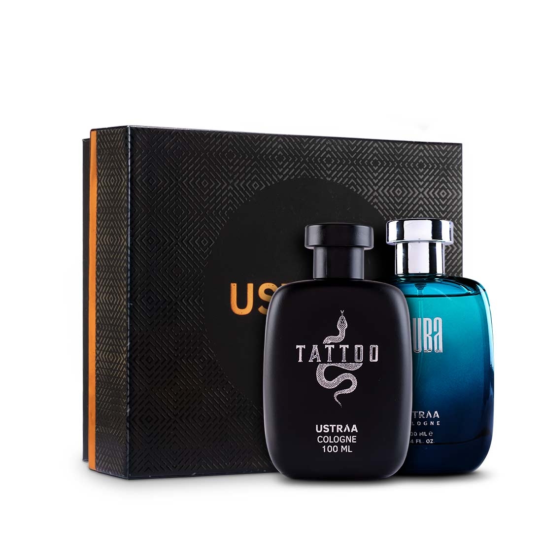 Ustraa | Fragrance Gift Box - Scuba Cologne 100ml & Tattoo Cologne 100ml