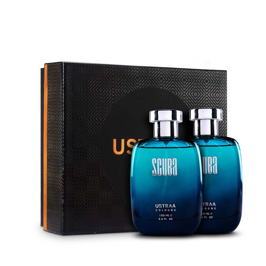 Ustraa | Fragrance Gift Box - Scuba Cologne 100ml - Set of 2