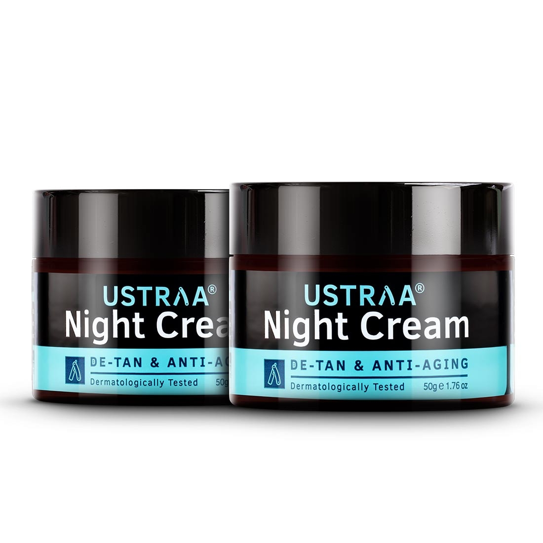 Ustraa | Ustraa Night Cream - 50g - Set Of 2 - De-Tan & Anti-Aging 