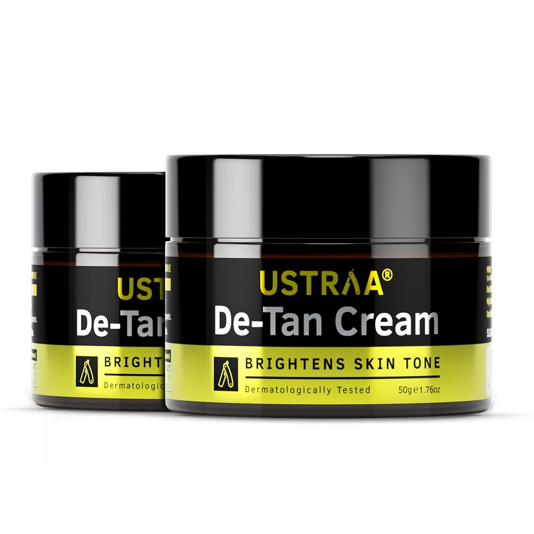 Ustraa | USTRAA De-Tan Cream for Men - 50g - For Men - Tan removal and Even Skin tone, WITHOUT BLEACH, No sulphate, No Paraben, Prevents Dark Spots, With Japanese Yuzu and Liquorice