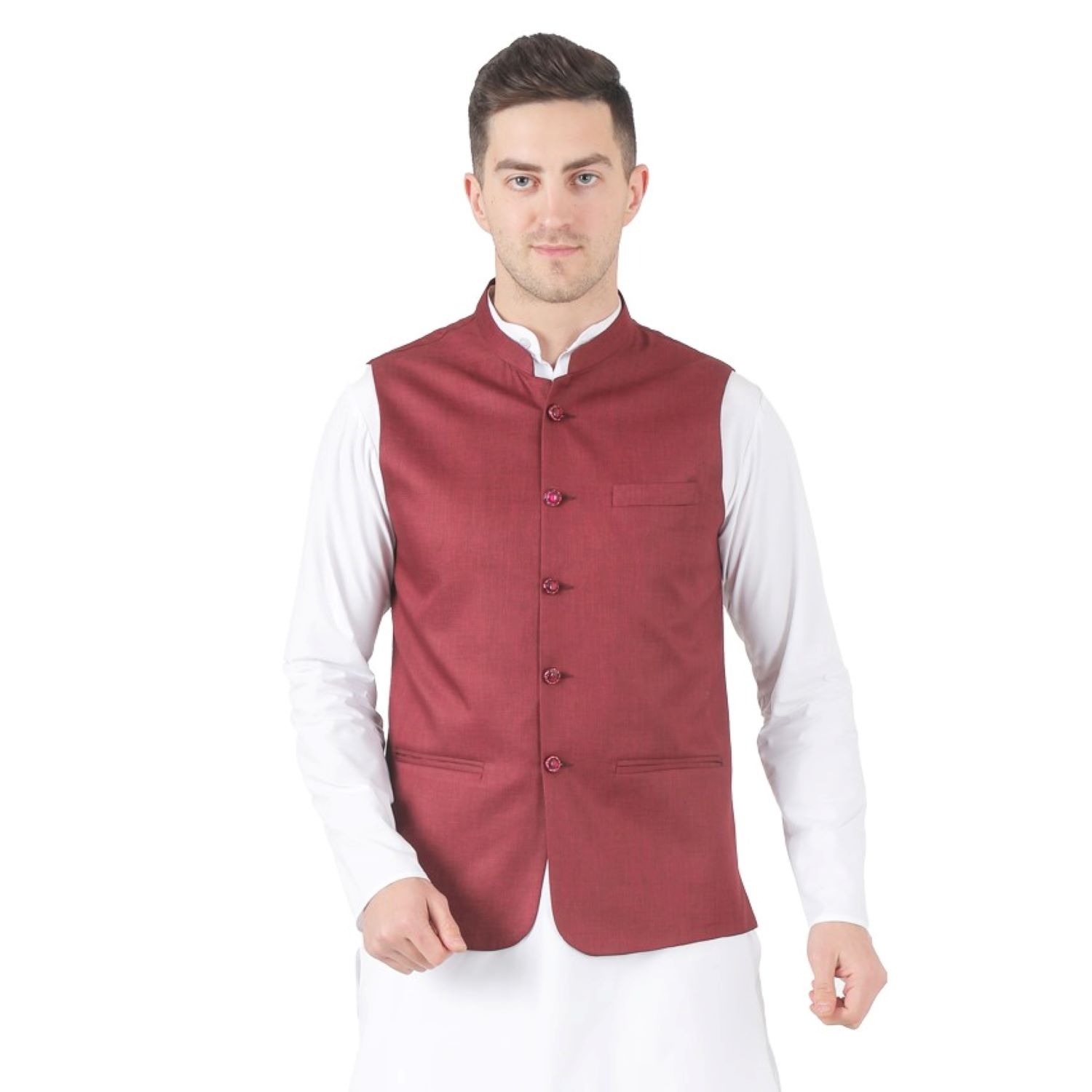 TAHVO | Tahvo 5 Button Nehru Jacket