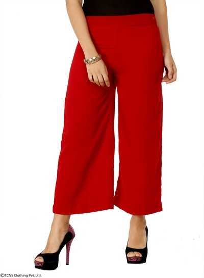 W | Wishful by W-Women Red Color Pants