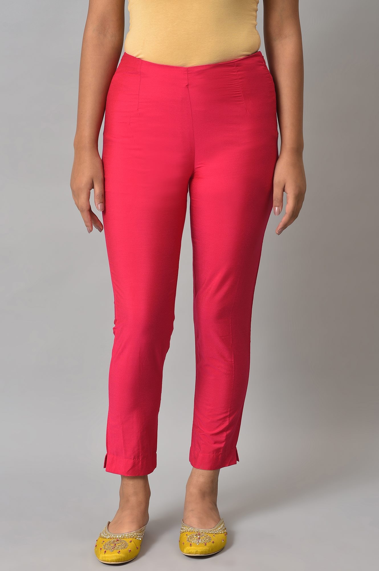 W | W Dark Pink Women's Slim Pants