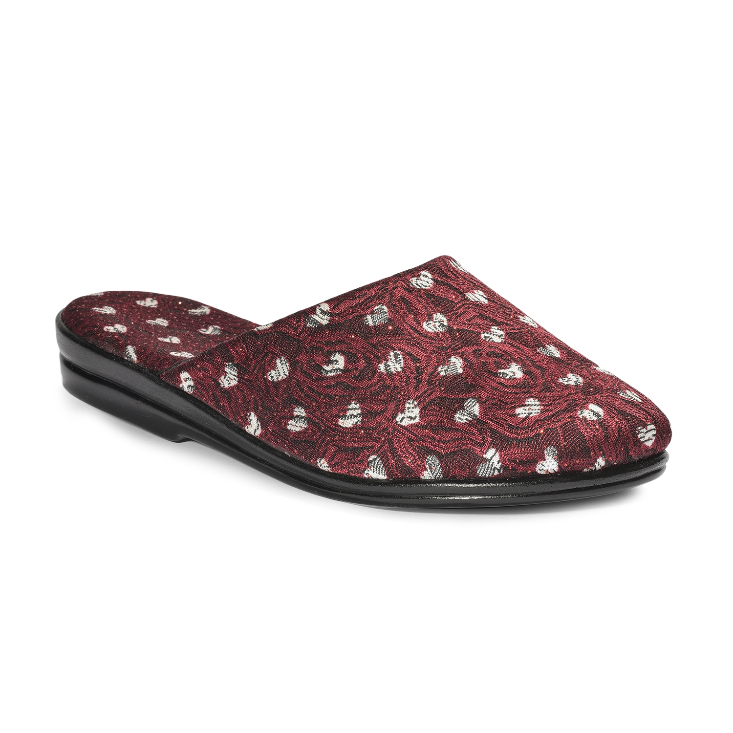 Liberty | Gliders By Liberty Slippers CARPETM-01_Maroon For :- Women