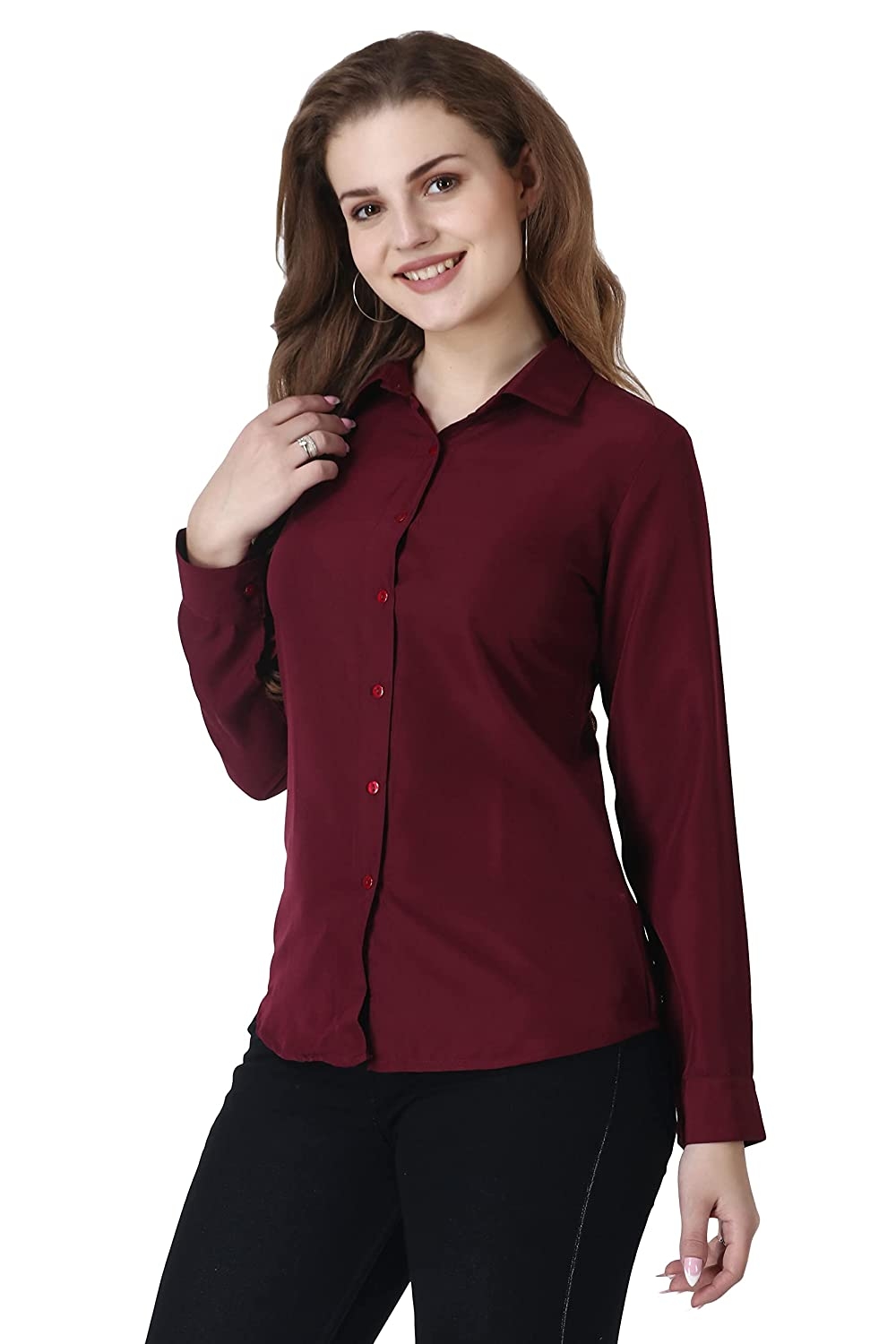LACE IT | LACE IT Women Solid Casual  Shirt