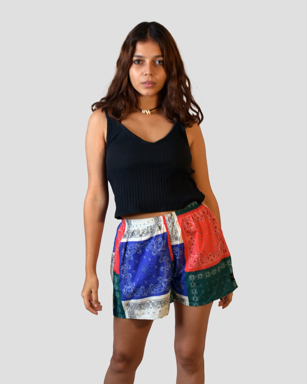 Whats Down | Multicolour Scarf Print Women's's's Boxers