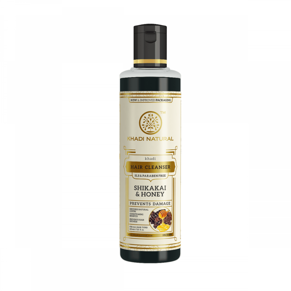 Khadi Natural | Shikakai Honey Hair Cleanser SLS & Paraben Free